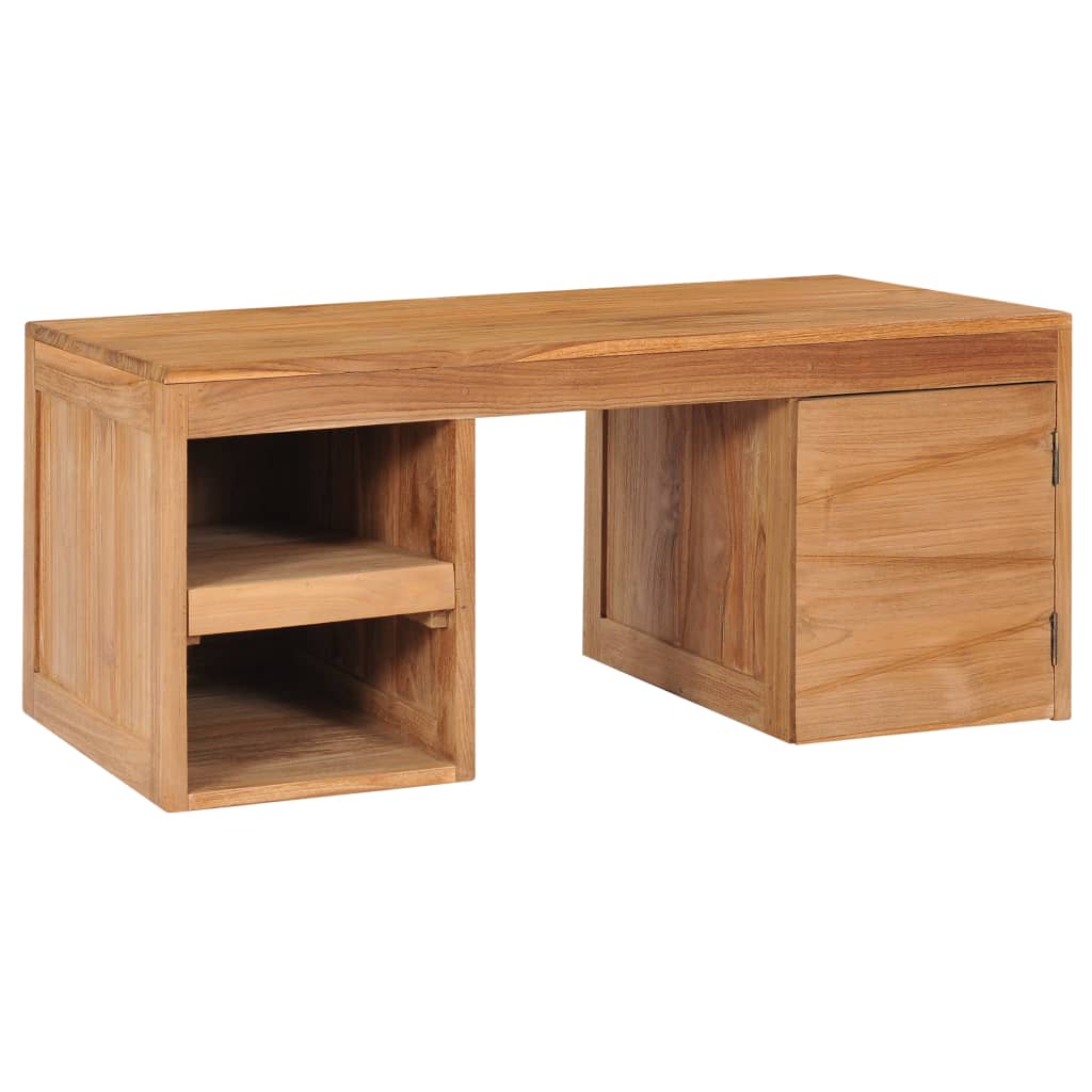 Table basse 90x50x40 cm bois de teck massif - XIOS
