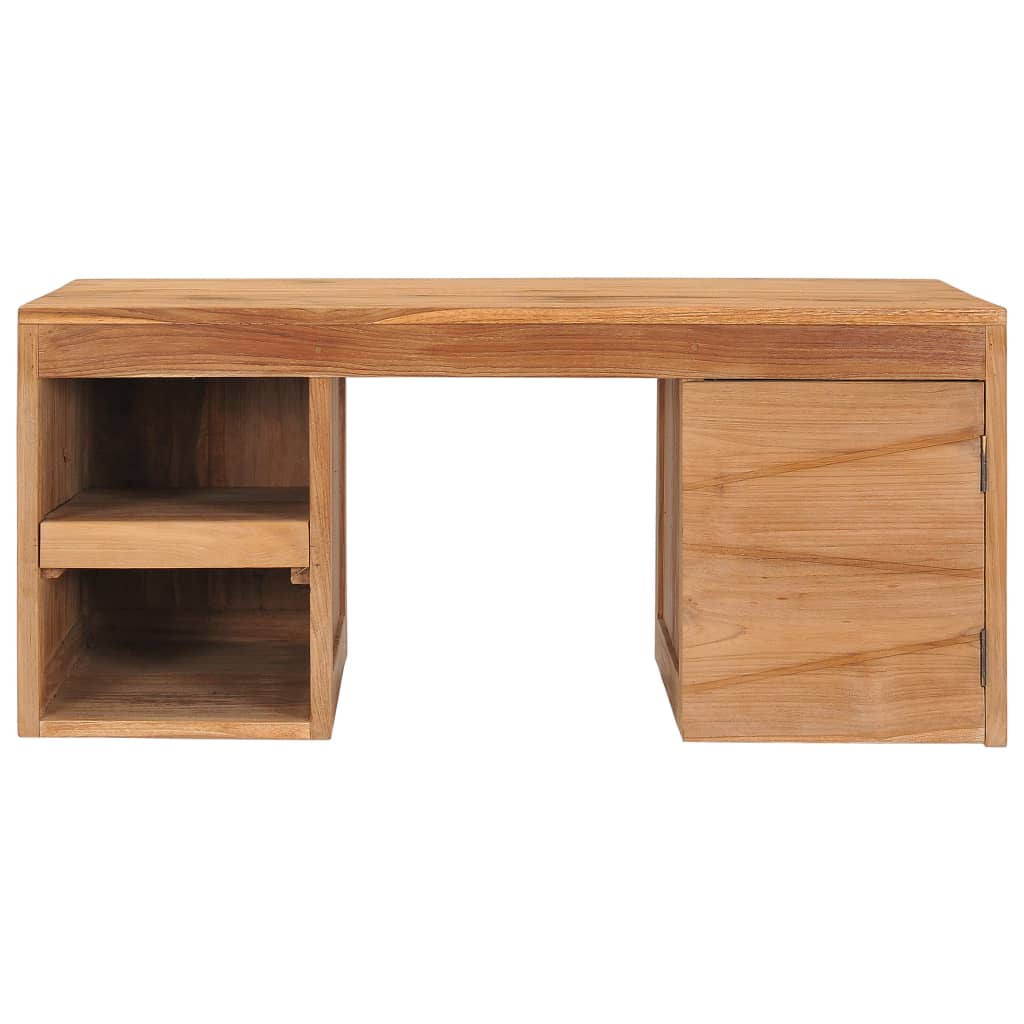 Table basse 90x50x40 cm bois de teck massif - XIOS