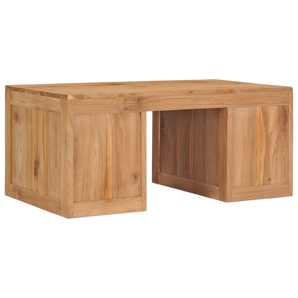 Table basse 90x50x40 cm bois de teck massif - XIOS