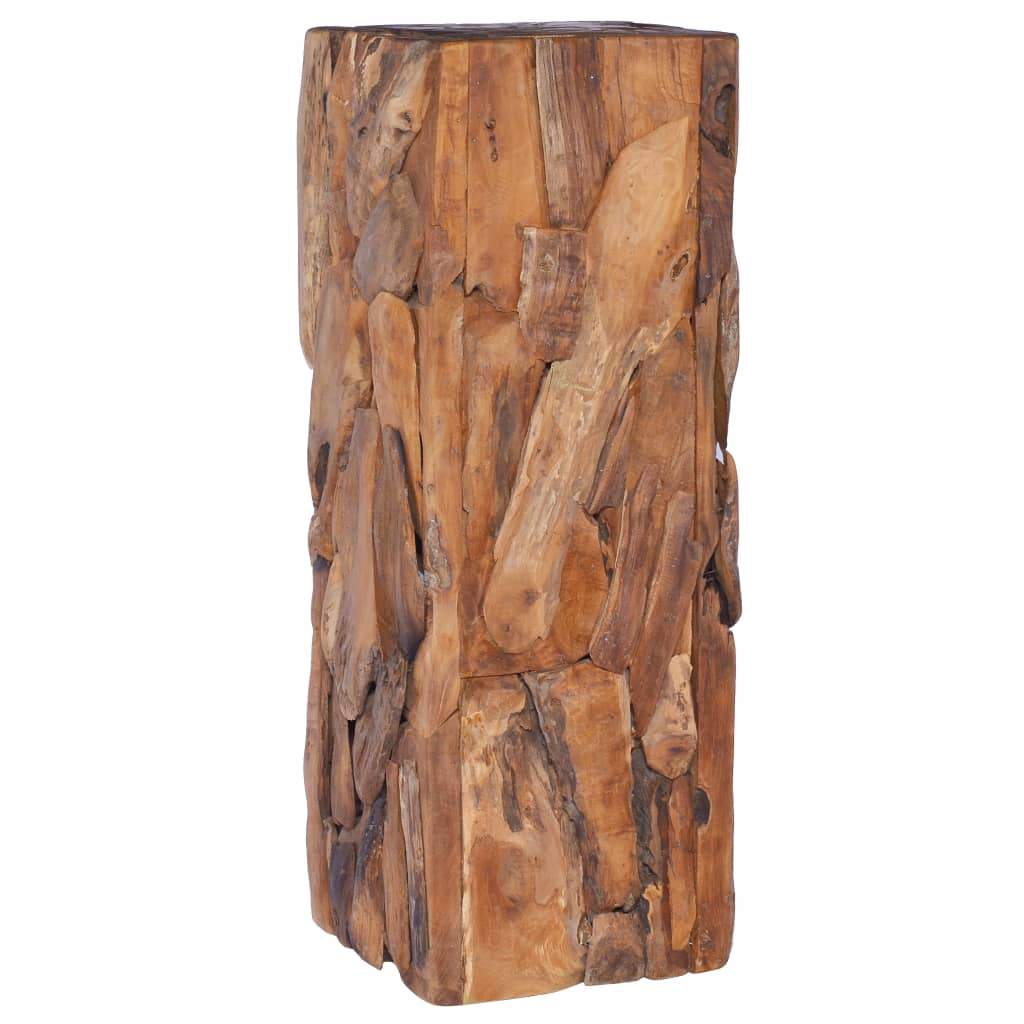 Table d'appoint 30x30x80 cm Bois de teck solide - XIOS