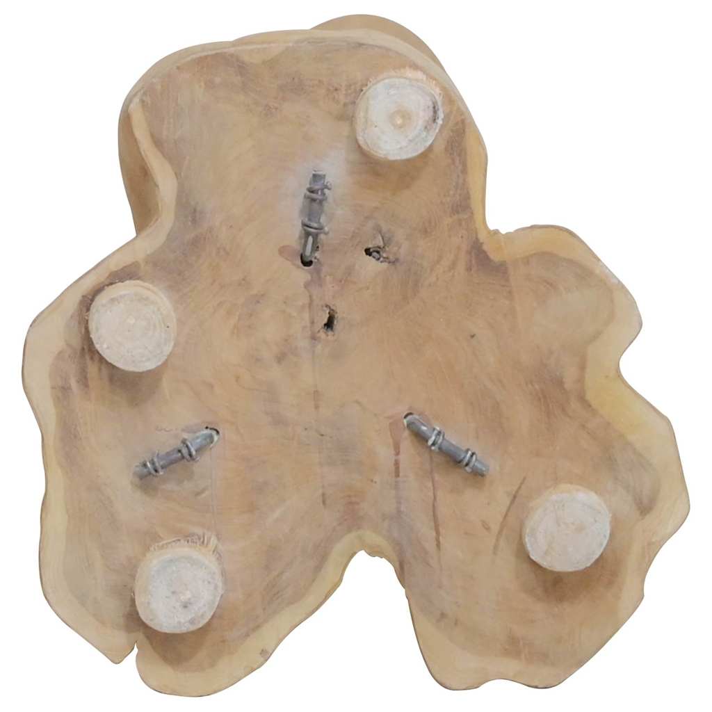 Casier à bouteilles pour 8 bouteilles 40x30x80 cm Teck massif - XIOS