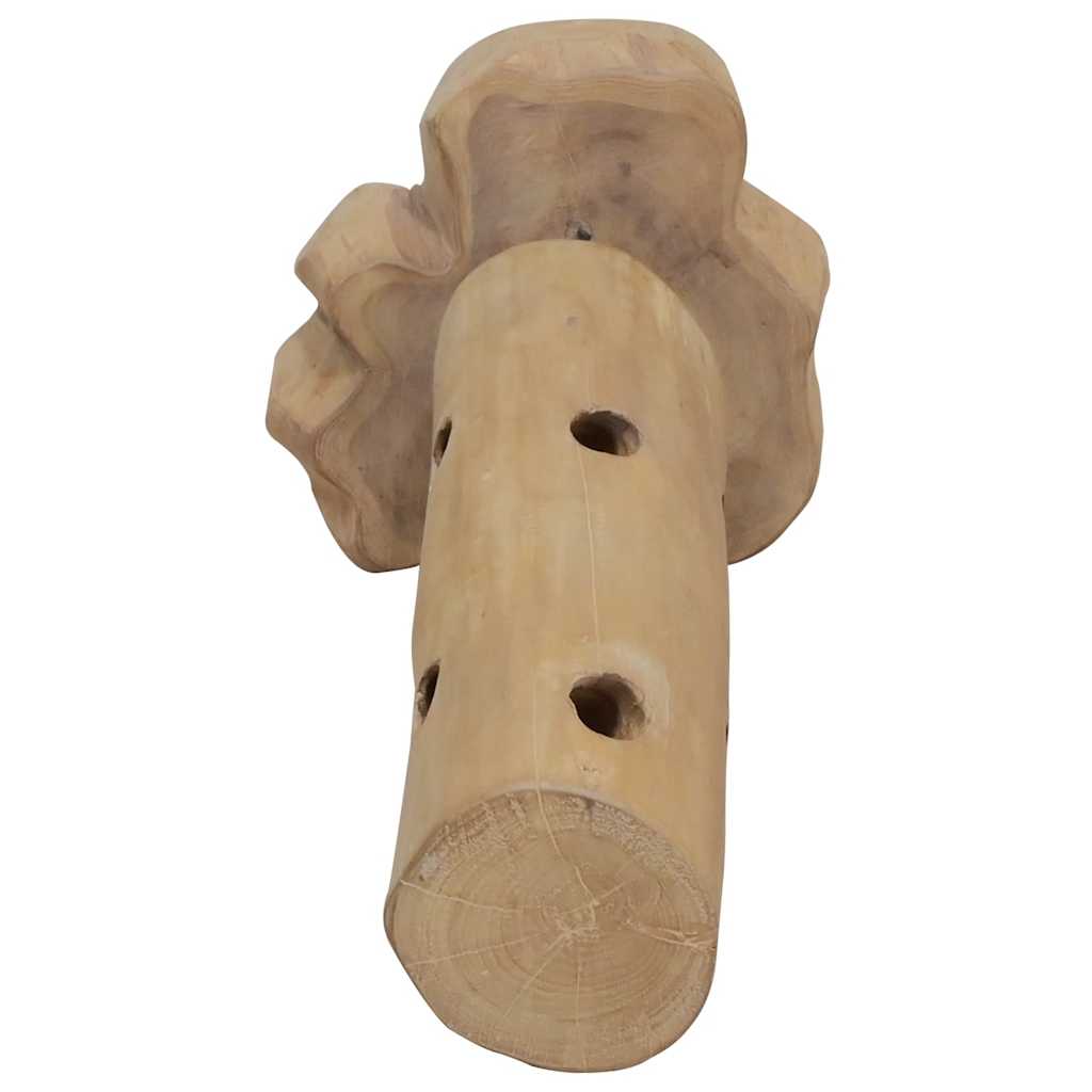 Casier à bouteilles pour 8 bouteilles 40x30x80 cm Teck massif - XIOS