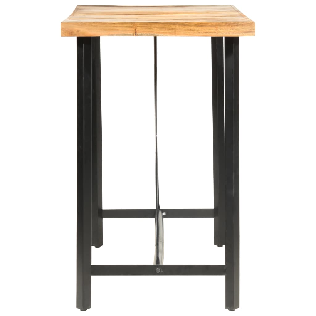Ensemble de bar 9 pcs Bois d'acacia et de récupération massif - XIOS