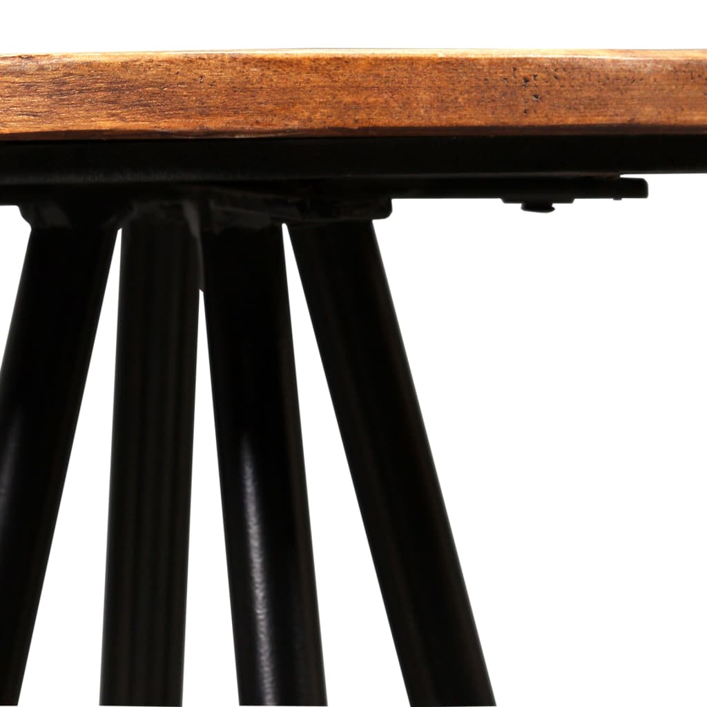Ensemble de bar 9 pcs Bois d'acacia et de récupération massif - XIOS