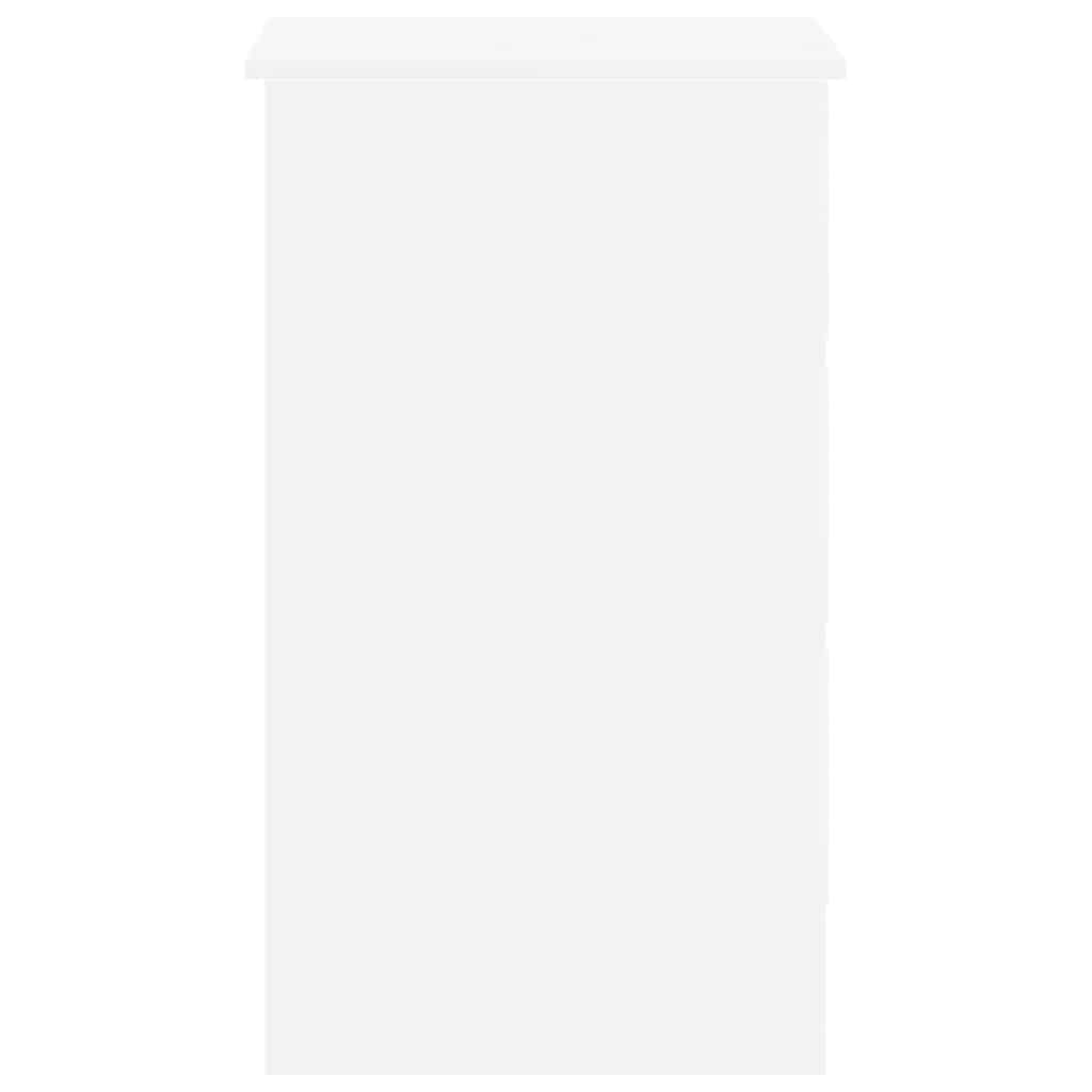 Bureau Blanc 90x45x76 cm Bois d’ingénierie - XIOS