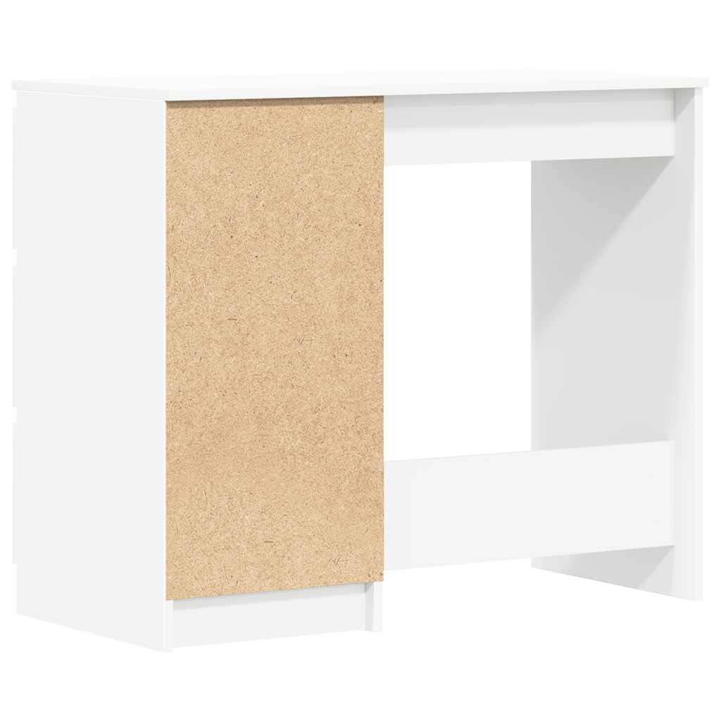 Bureau Blanc 90x45x76 cm Bois d’ingénierie - XIOS