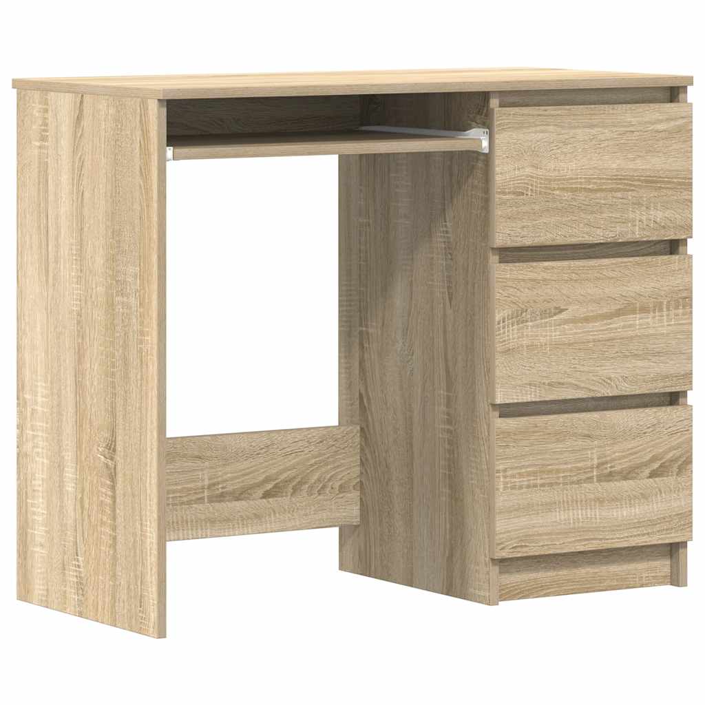 Bureau Chêne sonoma 90x45x76 cm Bois d’ingénierie - XIOS
