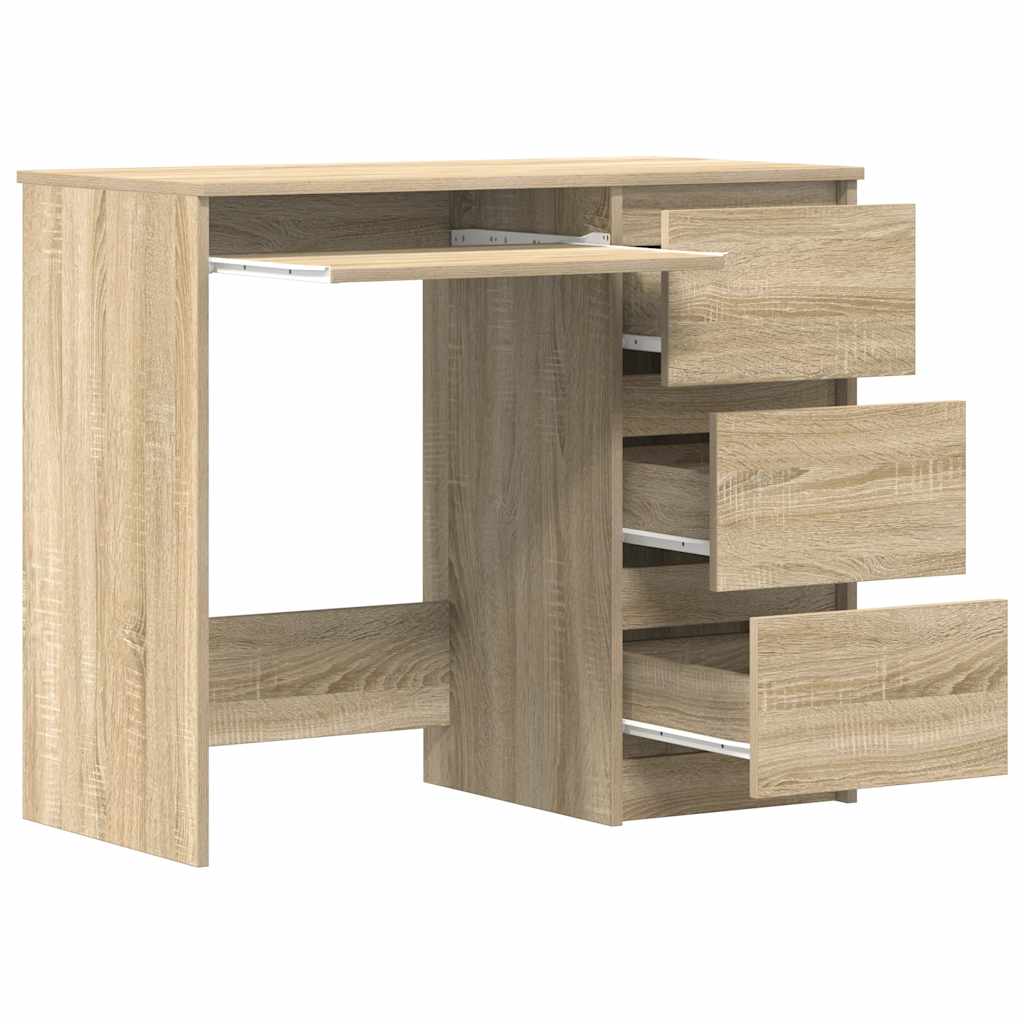 Bureau Chêne sonoma 90x45x76 cm Bois d’ingénierie - XIOS