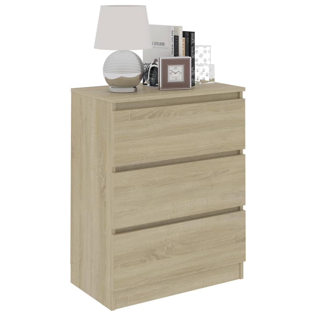 Buffet Chêne sonoma 60x35x76 cm Bois d'ingénierie - XIOS
