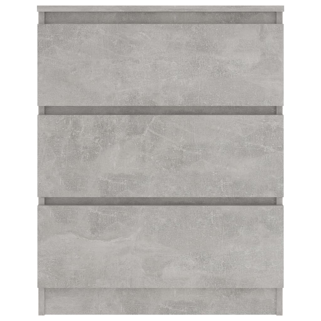 Buffet Gris béton 60x35x76 cm Bois d'ingénierie - XIOS