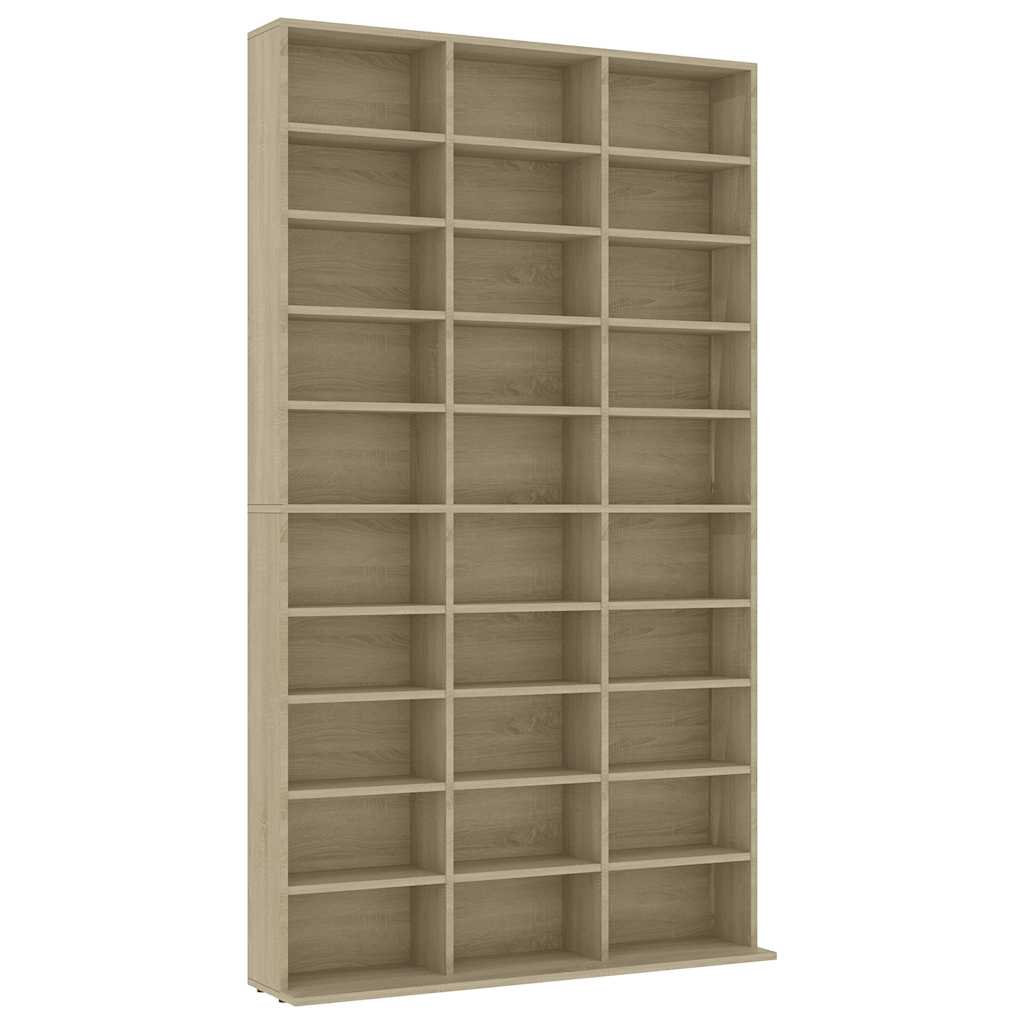Armoire à CD Chêne sonoma 102x23x177,5 cm Bois d'ingénierie - XIOS