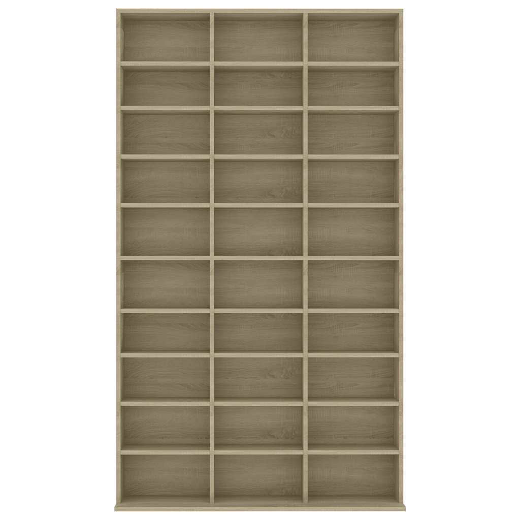 Armoire à CD Chêne sonoma 102x23x177,5 cm Bois d'ingénierie - XIOS