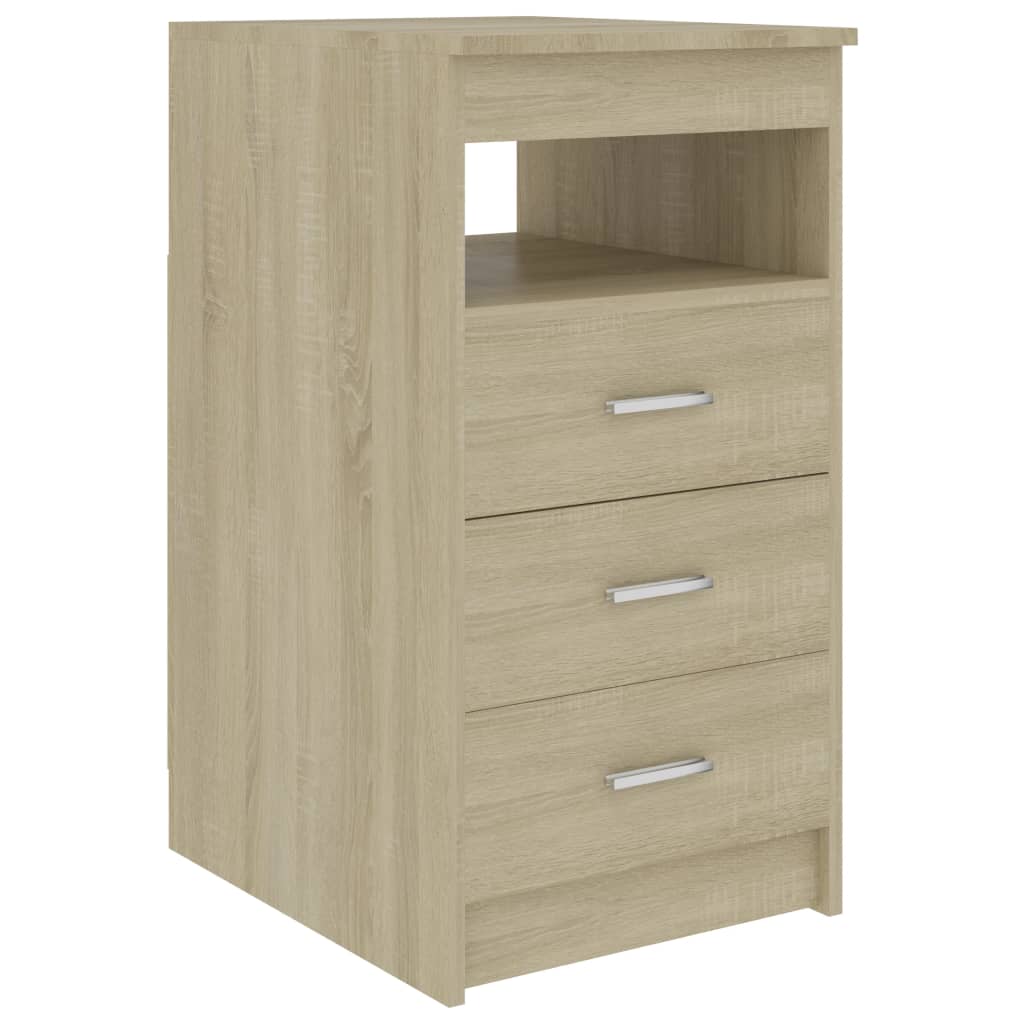 Armoire à tiroirs Chêne sonoma 40x50x76 cm Bois d'ingénierie - XIOS