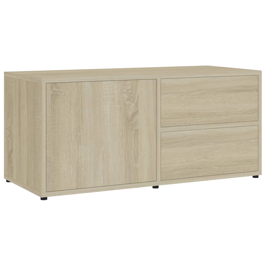 Meuble TV Chêne sonoma 80x34x36 cm Bois d'ingénierie - XIOS