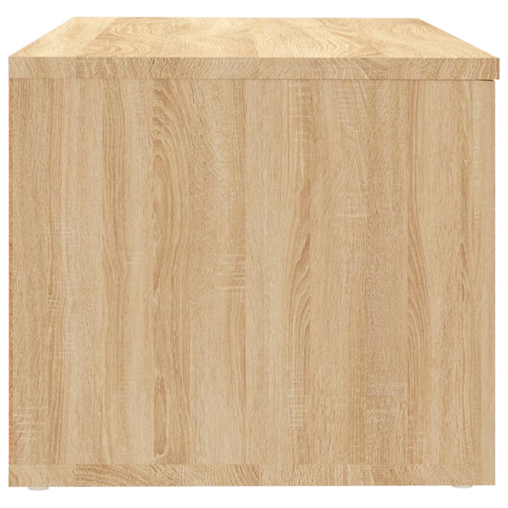 Meuble TV Chêne sonoma 80x34x30 cm Bois d'ingénierie - XIOS