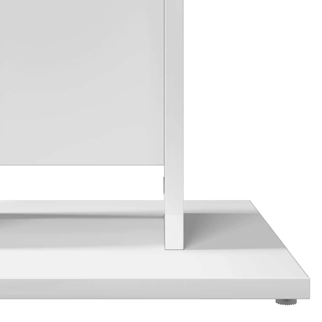 Table de bistro Blanc 60x60x75 cm Bois d'ingénierie