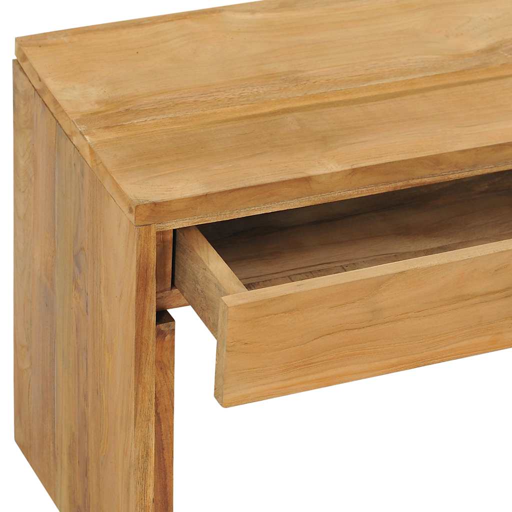 Meuble TV 100x35x45 cm Bois de teck massif - XIOS