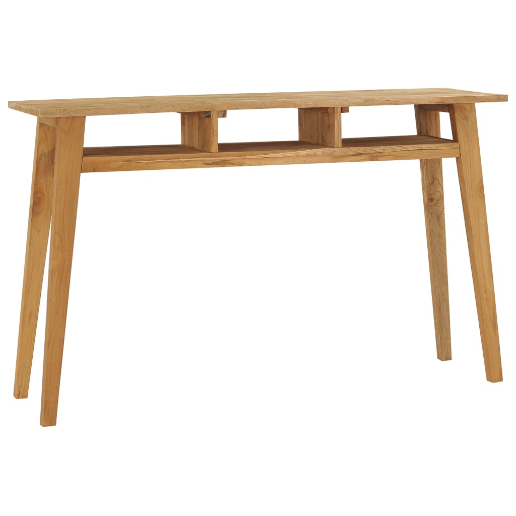 Table console 120x35x75 cm Bois de teck massif - XIOS