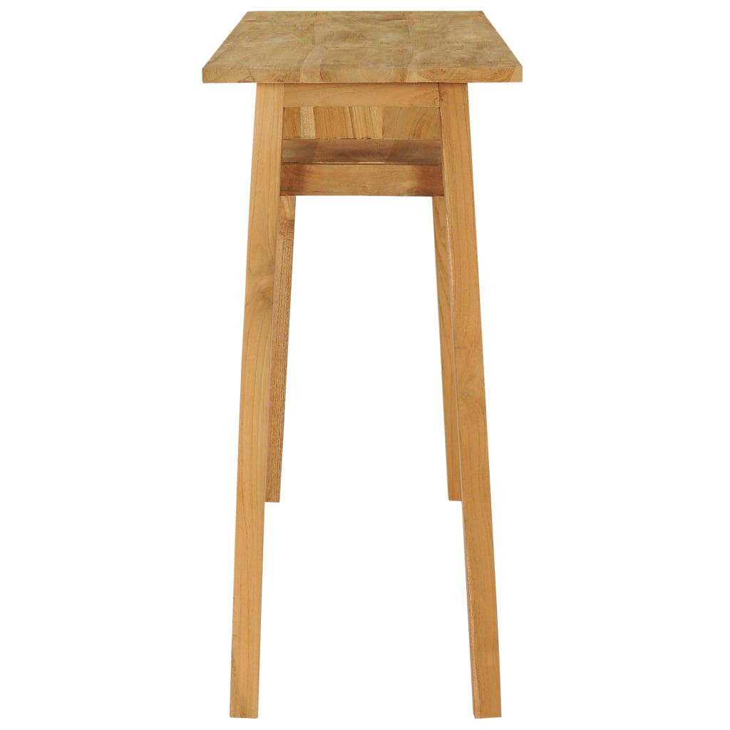 Table console 120x35x75 cm Bois de teck massif - XIOS