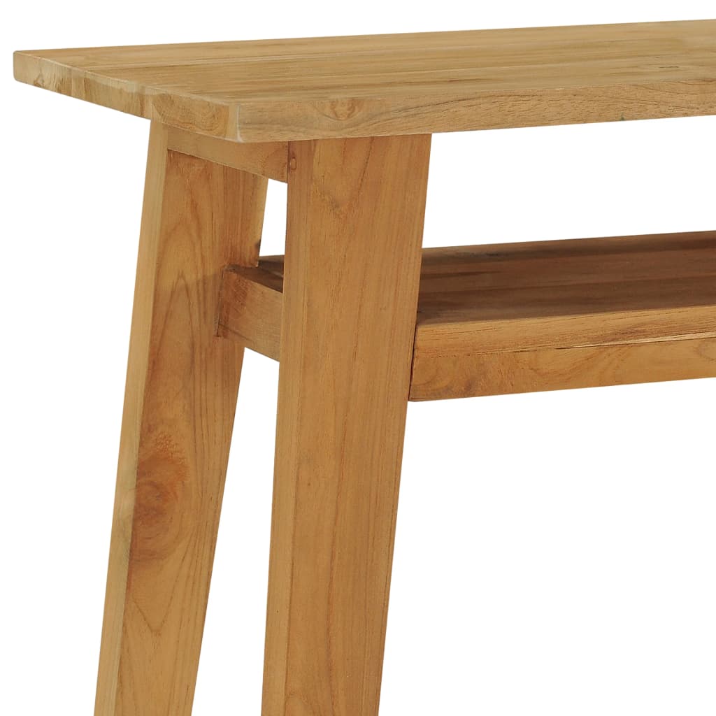 Table console 120x35x75 cm Bois de teck massif - XIOS