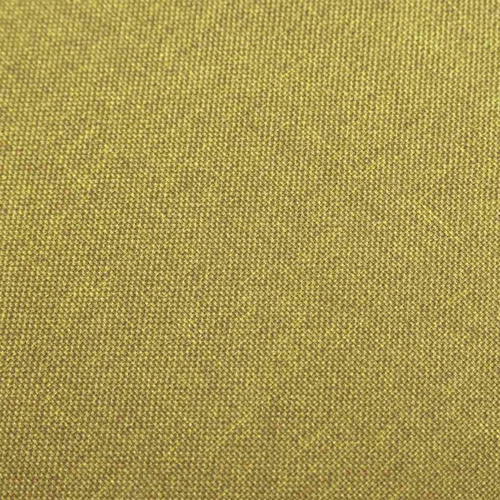 Tabourets de bar lot de 2 vert tissu