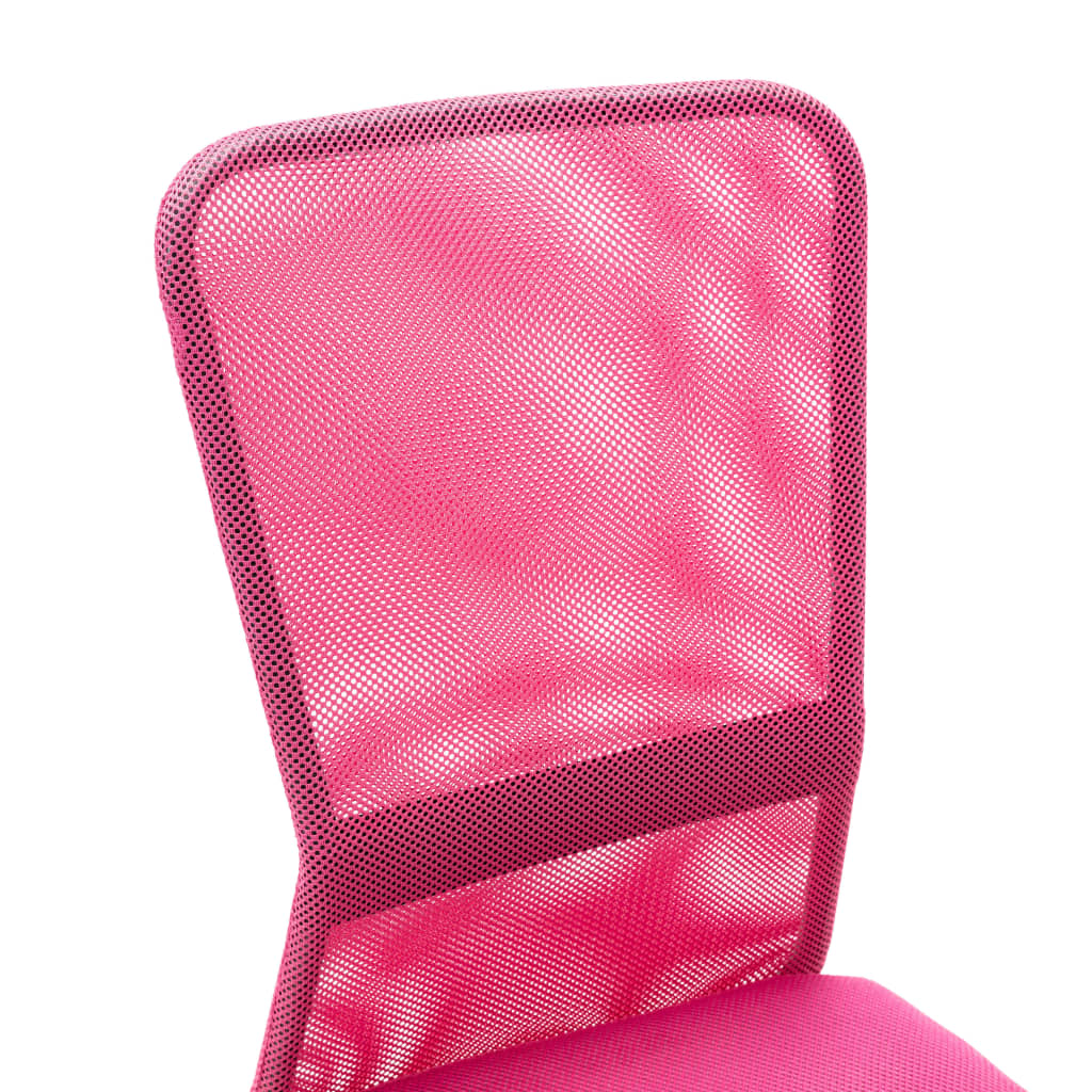 Chaise de bureau Rose 44x52x100 cm Tissu en maille - XIOS
