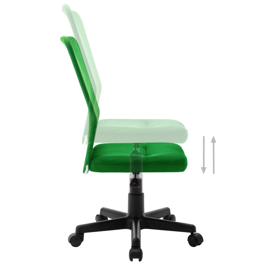 Chaise de bureau Vert 44x52x100 cm Tissu en maille - XIOS