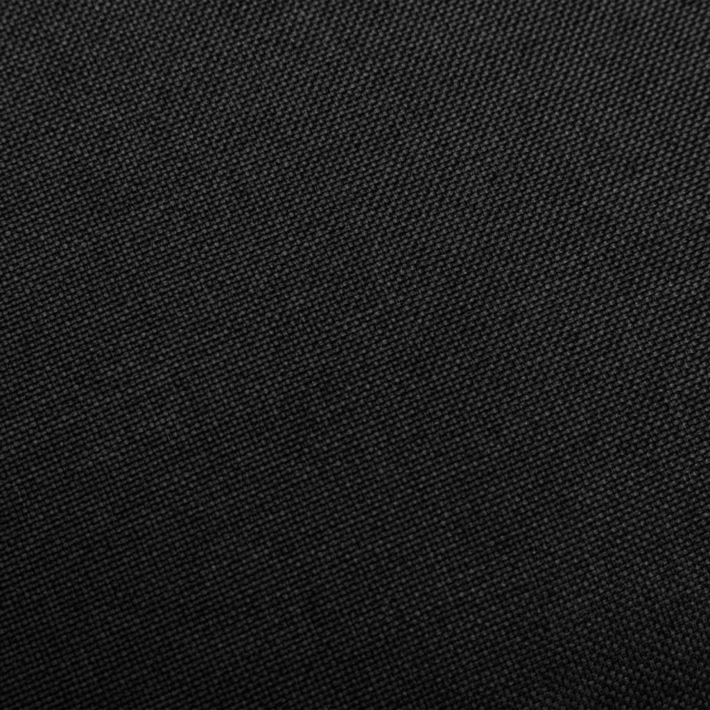 Chaise à bascule Noir Tissu - XIOS