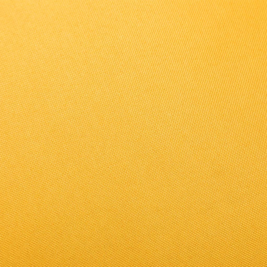 Chaise à bascule Jaune moutarde Tissu - XIOS