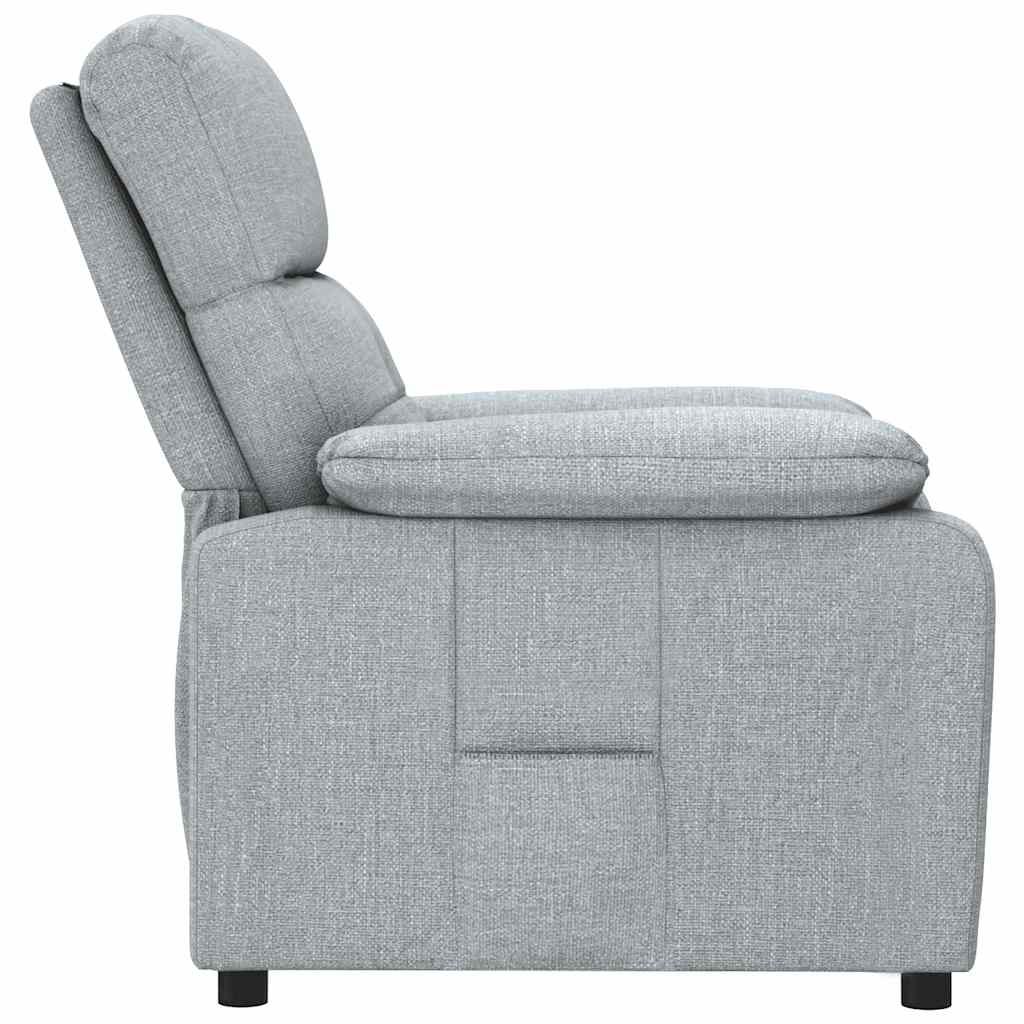 Fauteuil inclinable Gris clair Tissu - XIOS