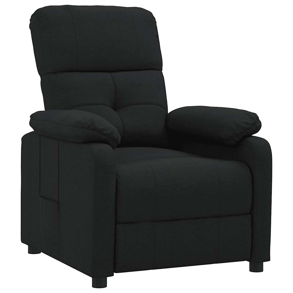Fauteuil inclinable Noir Tissu - XIOS