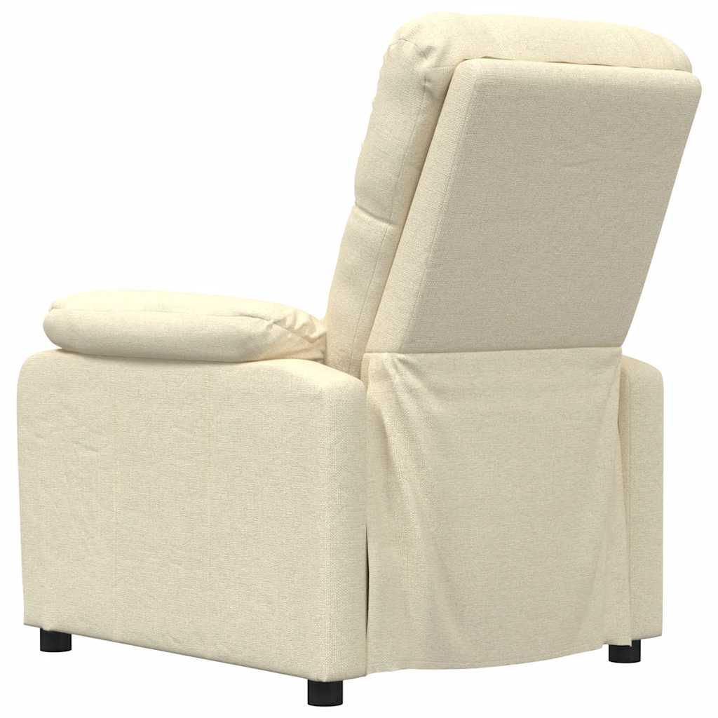 Fauteuil inclinable Crème Tissu - XIOS