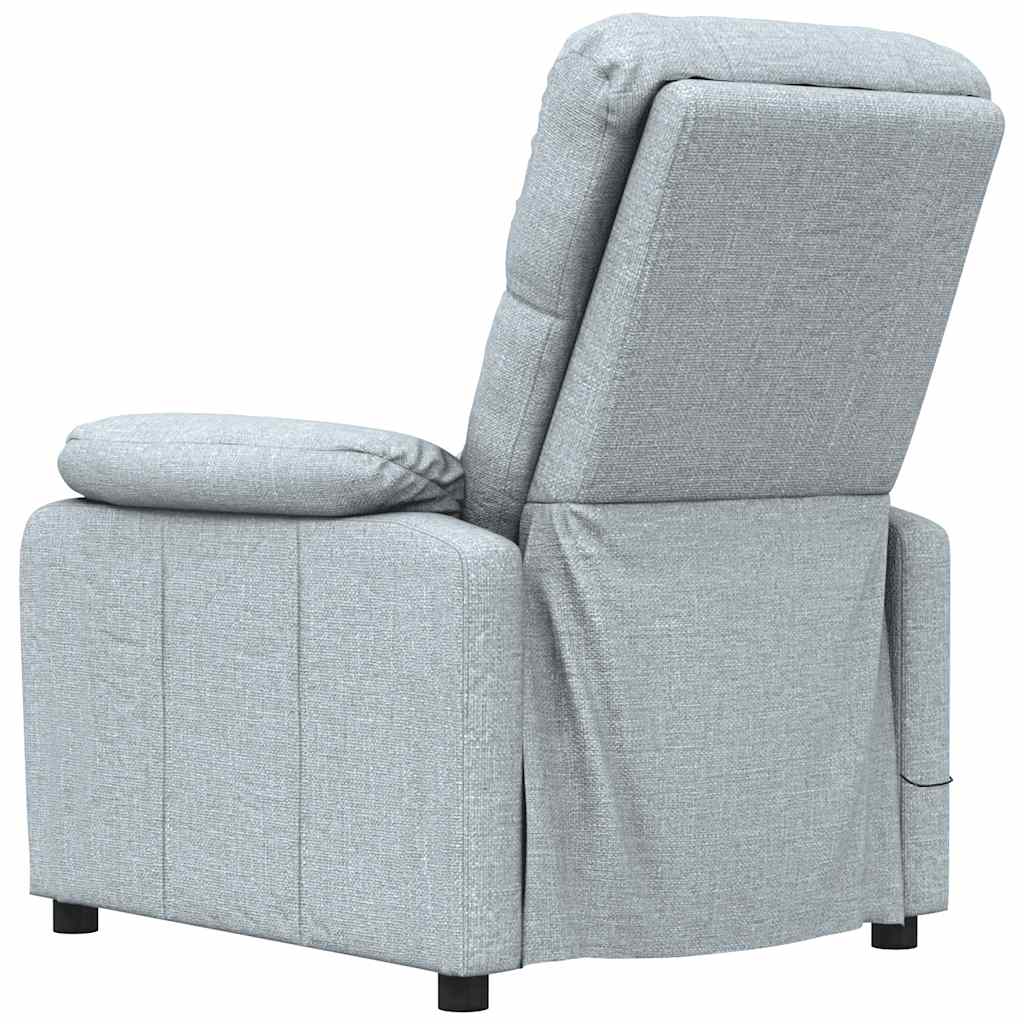 Fauteuil de massage Gris clair Tissu - XIOS