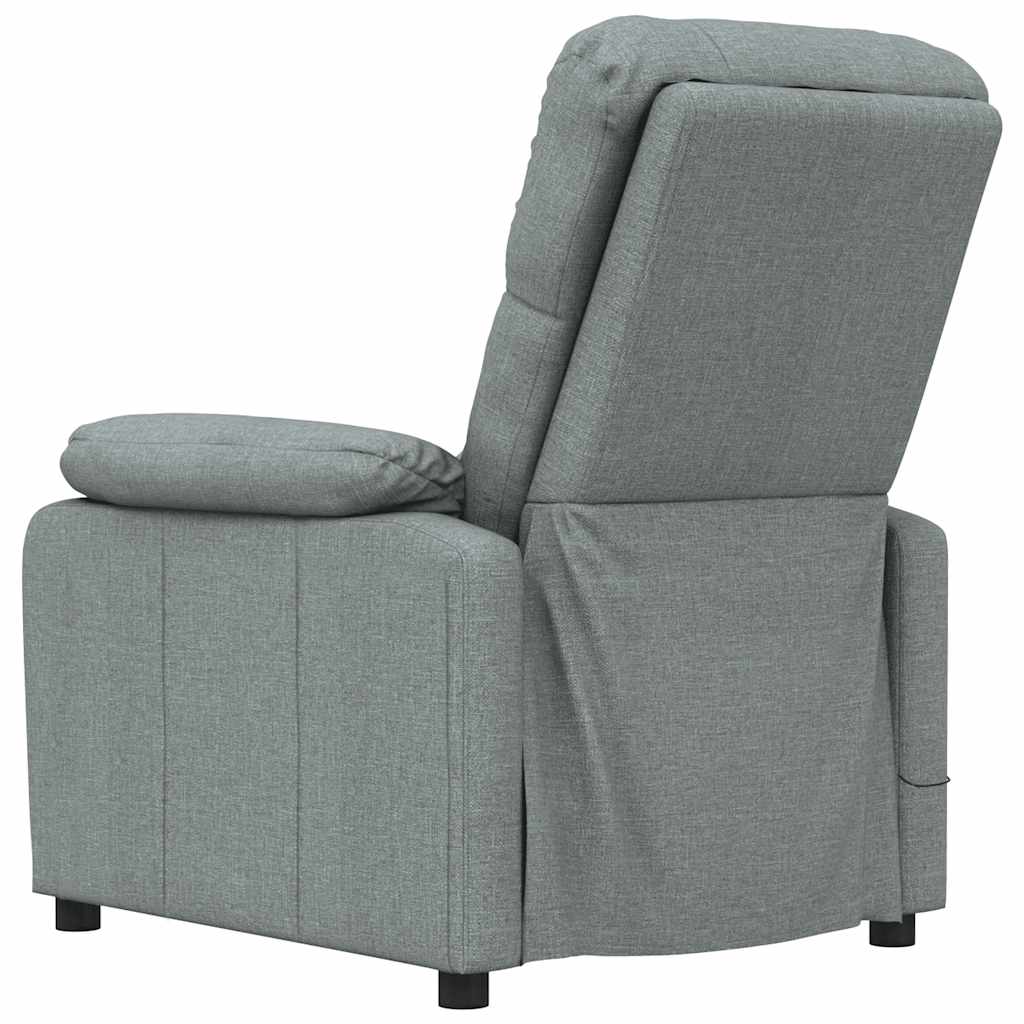 Fauteuil de massage Gris foncé Tissu - XIOS