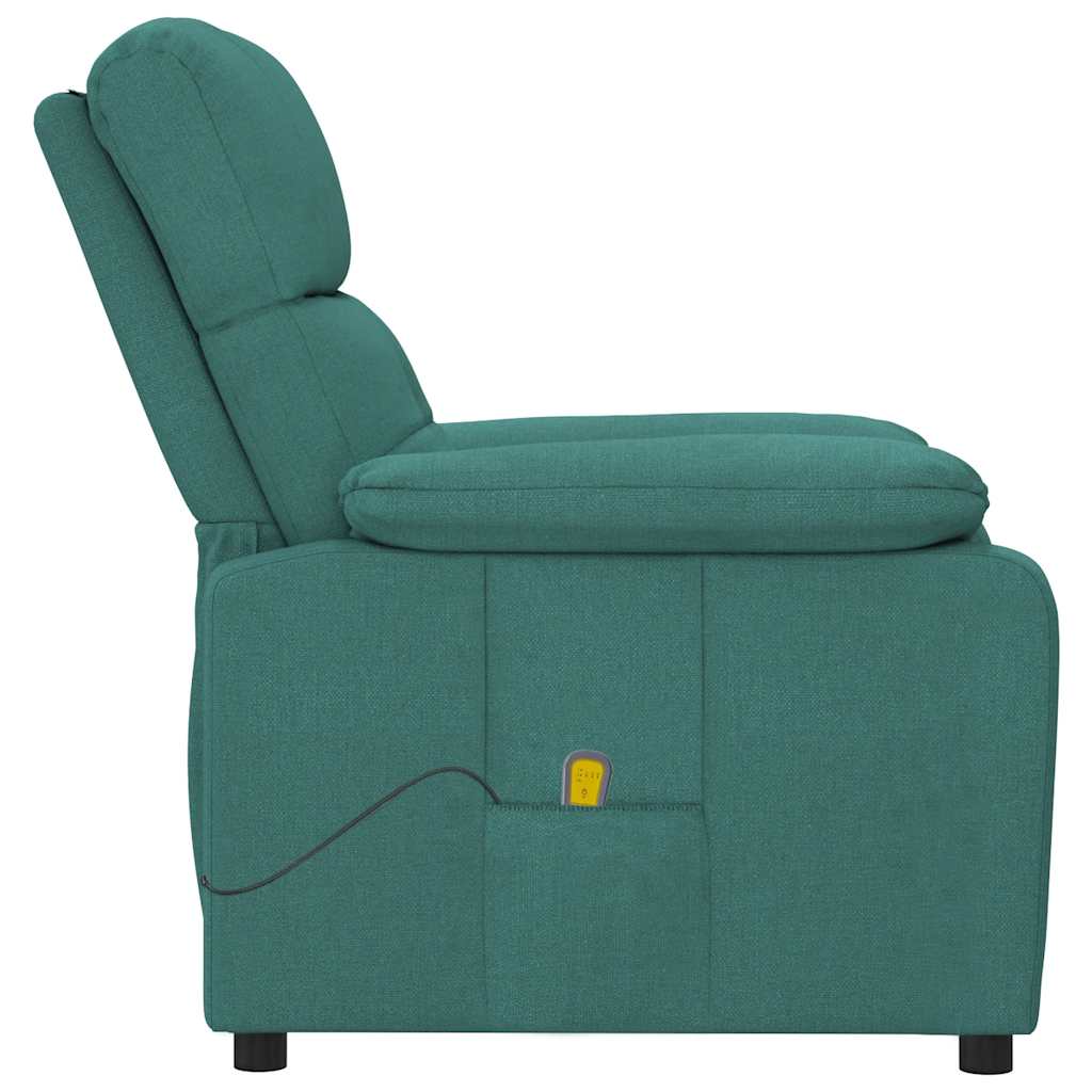 Fauteuil de massage Vert foncé Tissu - XIOS