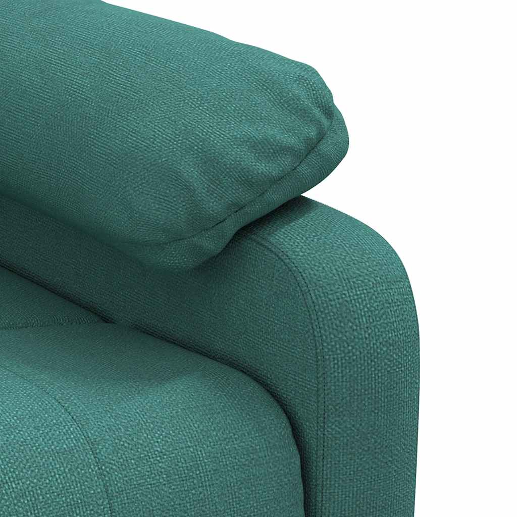 Fauteuil de massage Vert foncé Tissu - XIOS
