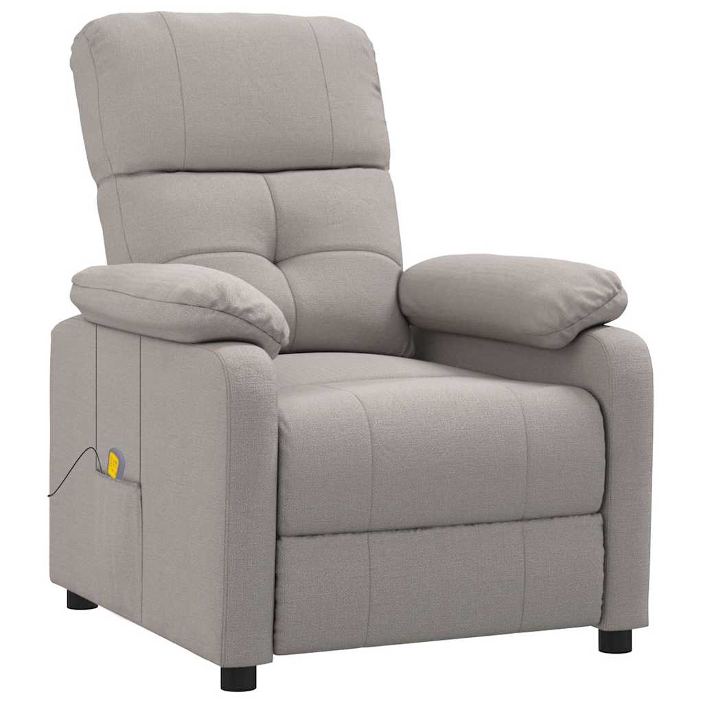 Fauteuil de massage Taupe Tissu - XIOS