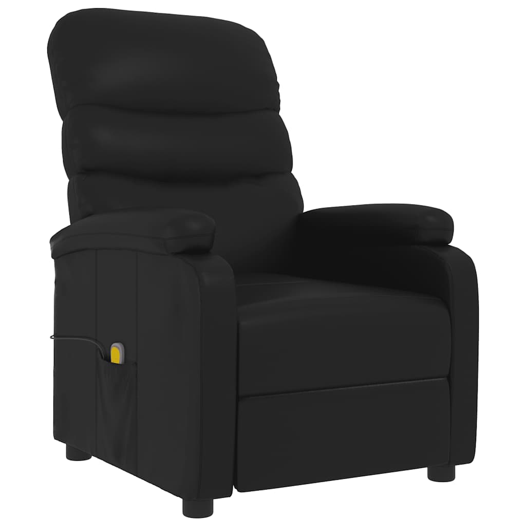 Fauteuil de massage Noir Similicuir - XIOS