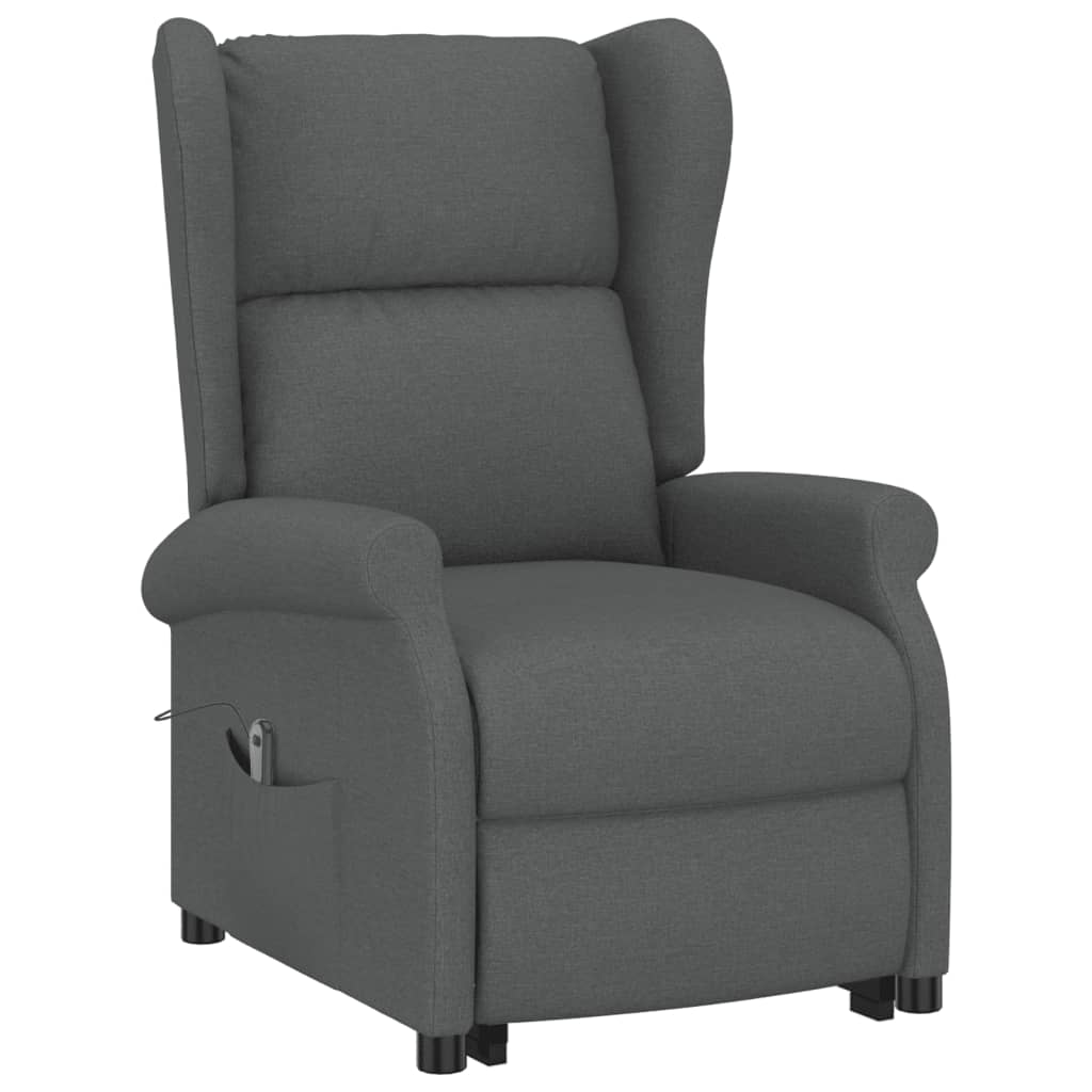 Fauteuil Gris foncé Tissu - XIOS