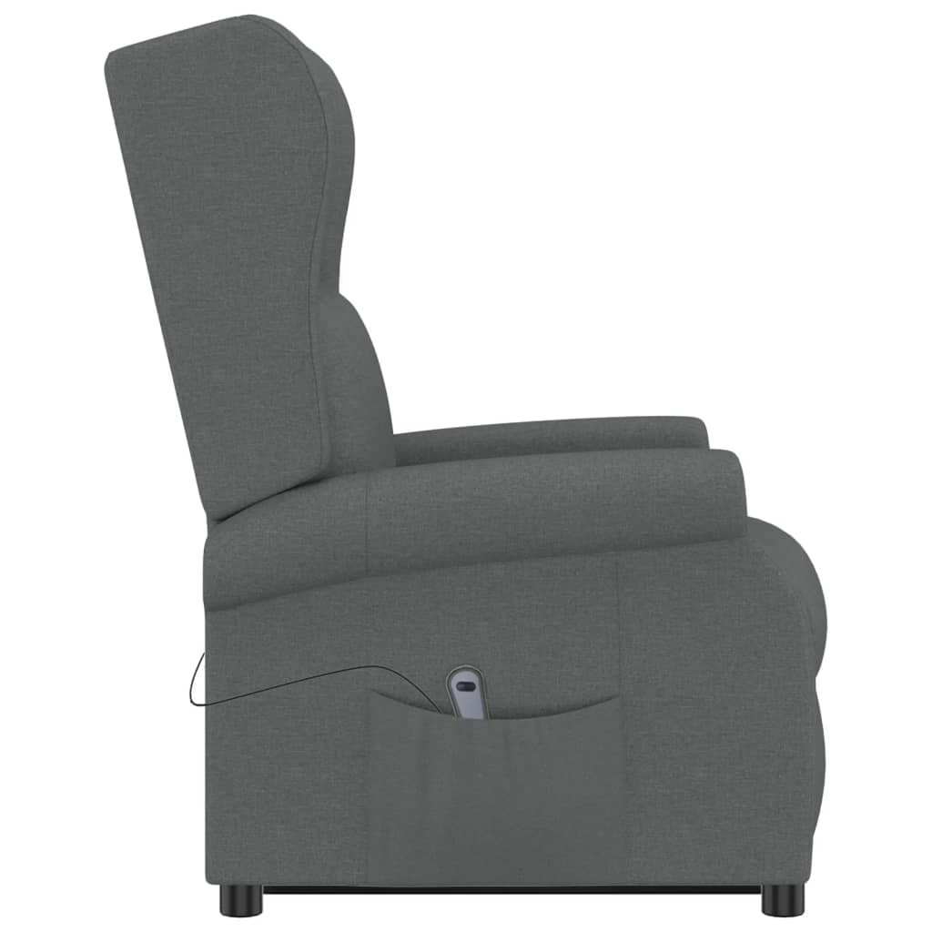 Fauteuil Gris foncé Tissu - XIOS