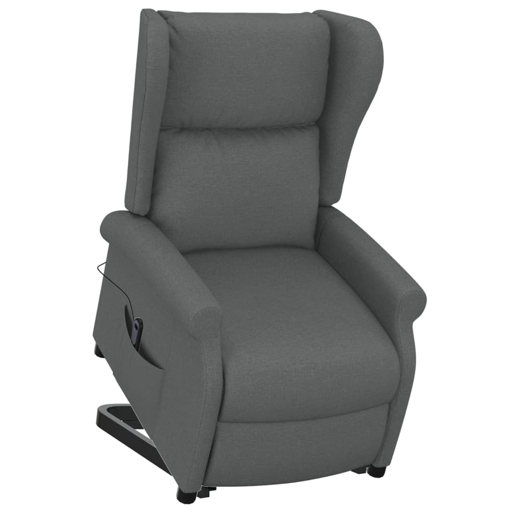 Fauteuil Gris foncé Tissu - XIOS