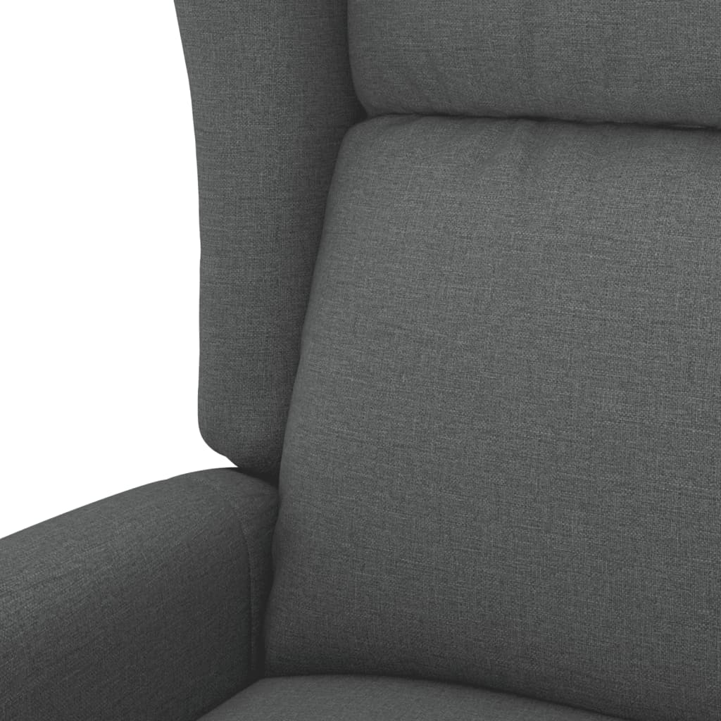 Fauteuil Gris foncé Tissu - XIOS