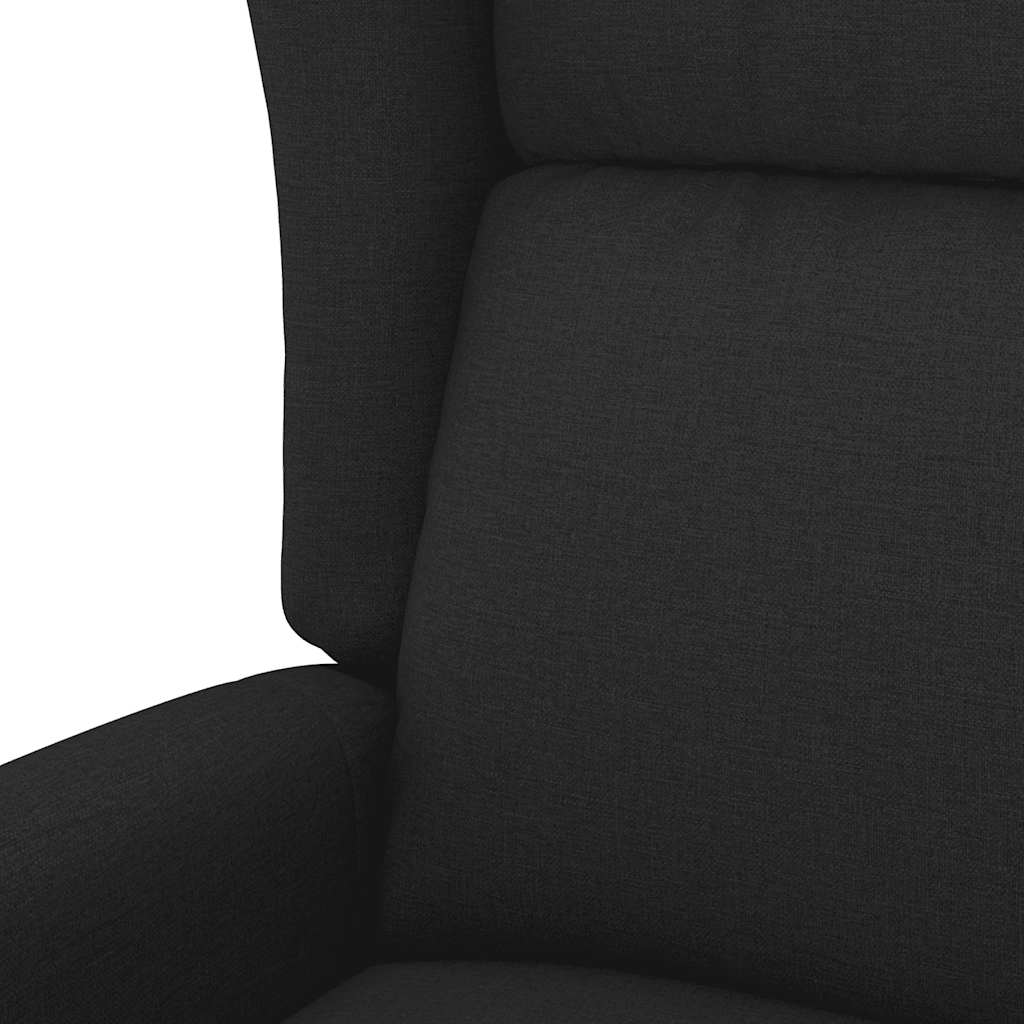 Fauteuil Noir Tissu - XIOS