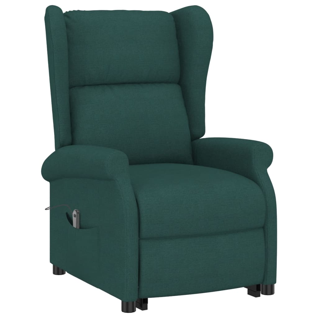 Fauteuil Vert foncé Tissu - XIOS