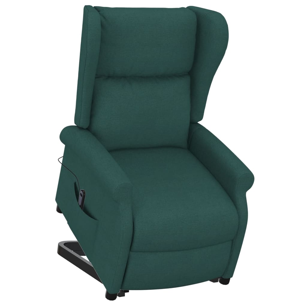 Fauteuil Vert foncé Tissu - XIOS