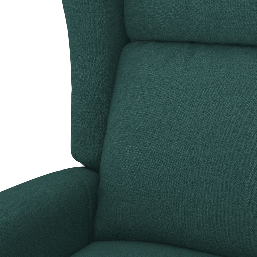 Fauteuil Vert foncé Tissu - XIOS