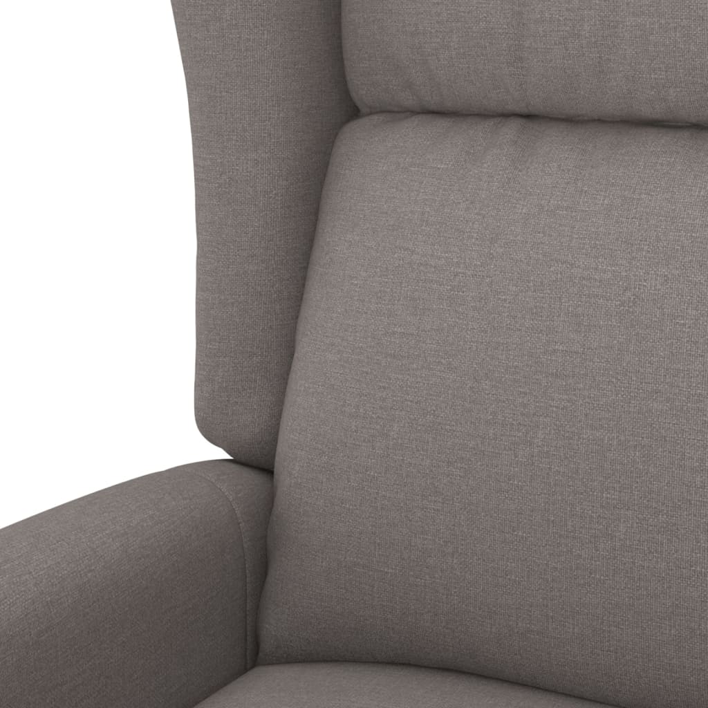 Fauteuil Taupe Tissu - XIOS