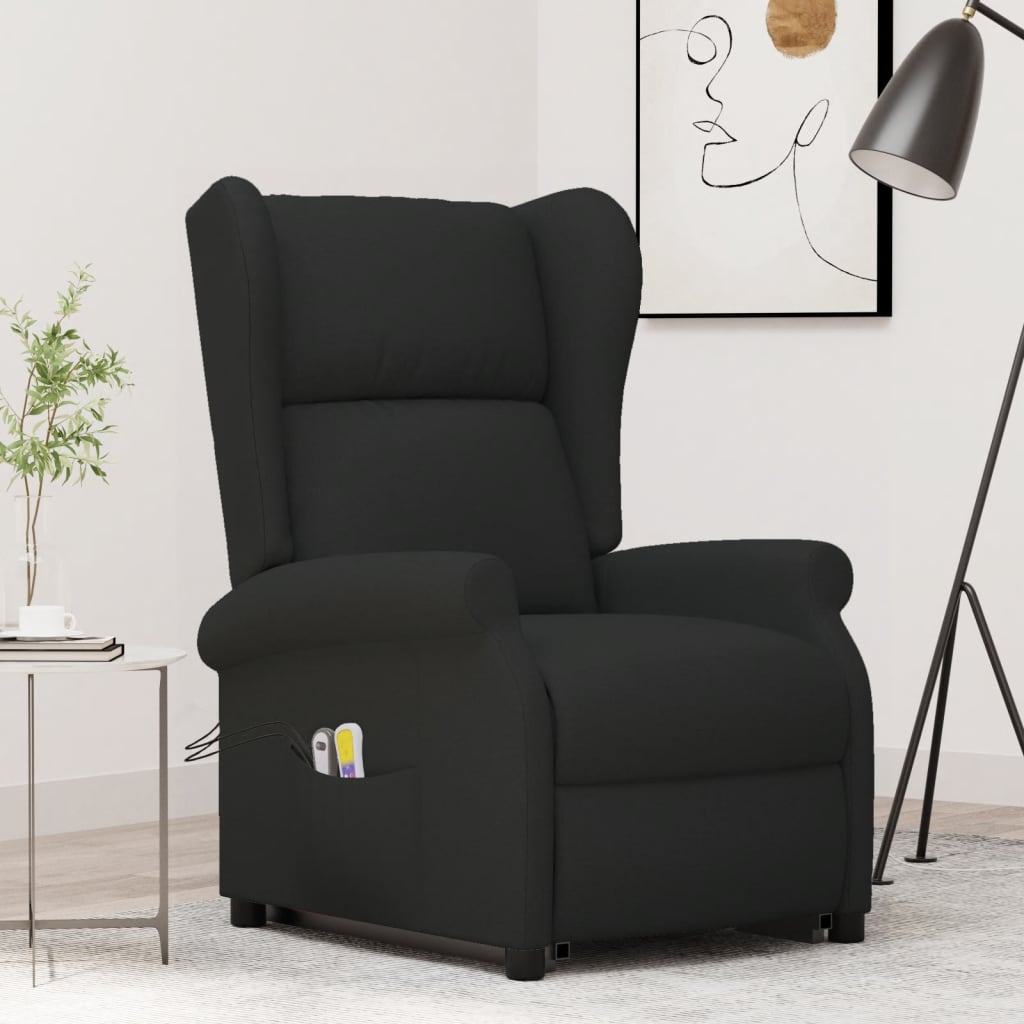 Fauteuil de massage Noir Tissu - XIOS