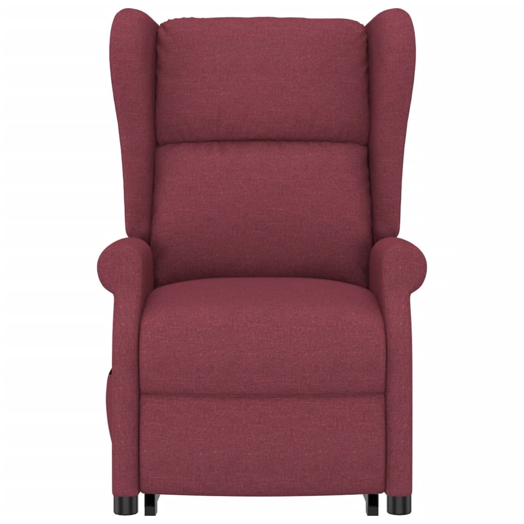 Fauteuil de massage Rouge bordeaux Tissu - XIOS