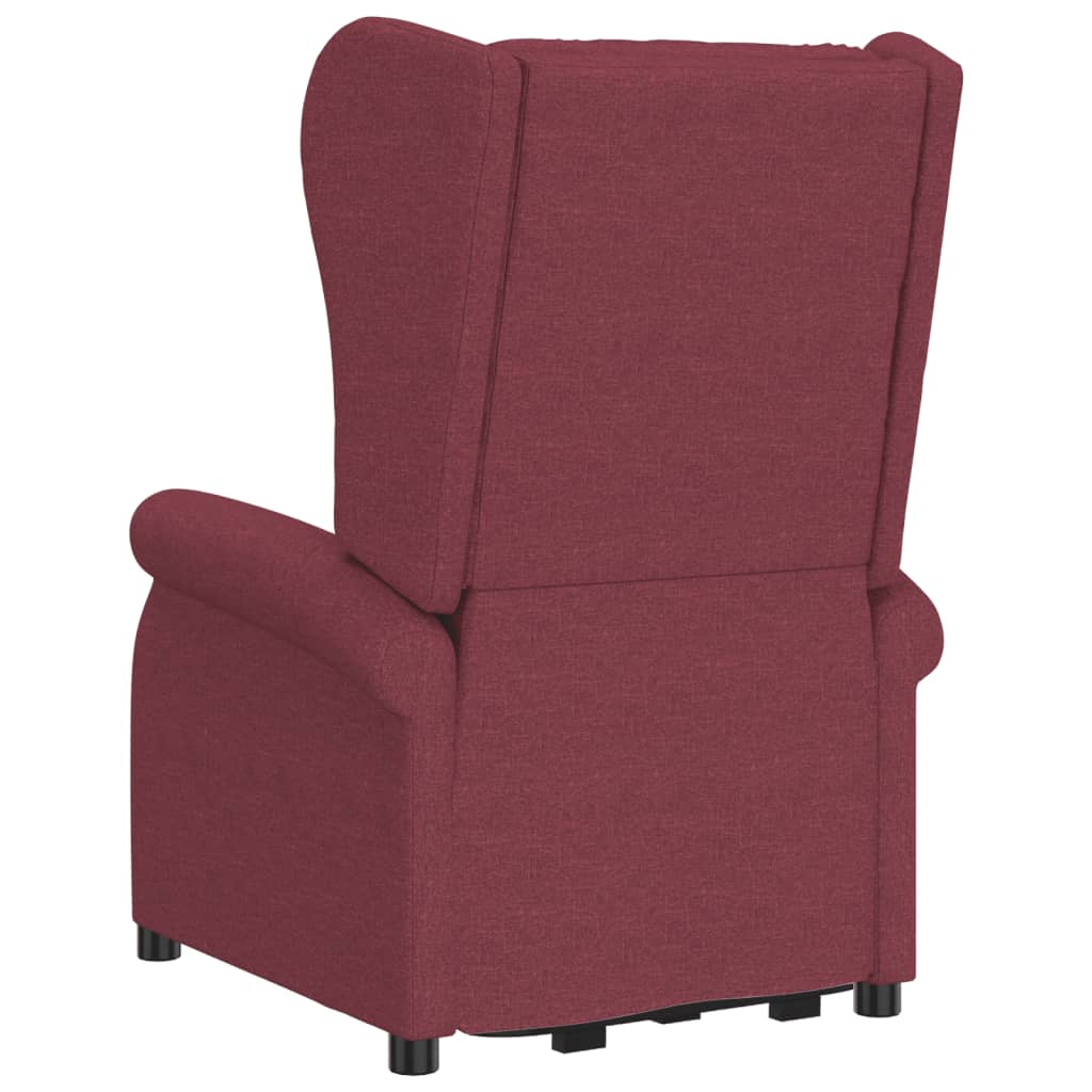 Fauteuil de massage Rouge bordeaux Tissu - XIOS